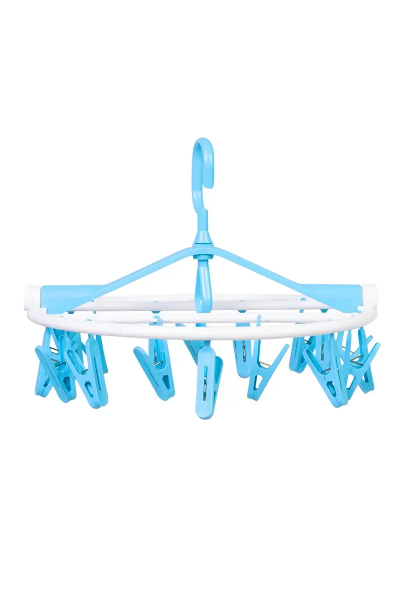 Plastic Clip Hanger - 18 Clips