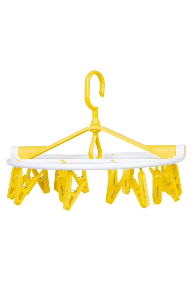 Plastic Clip Hanger - 18 Clips