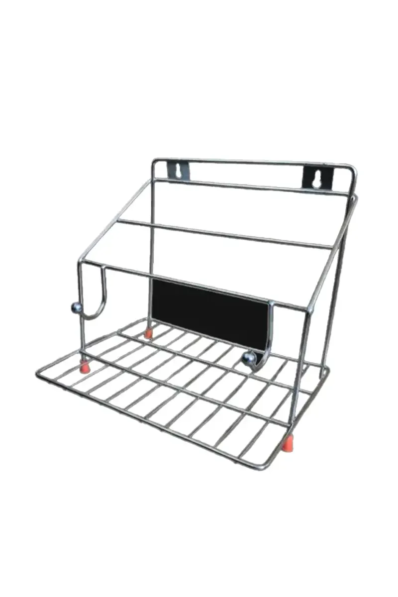 Stainless Steel Belan Stand / Chakla Stand - 27cm