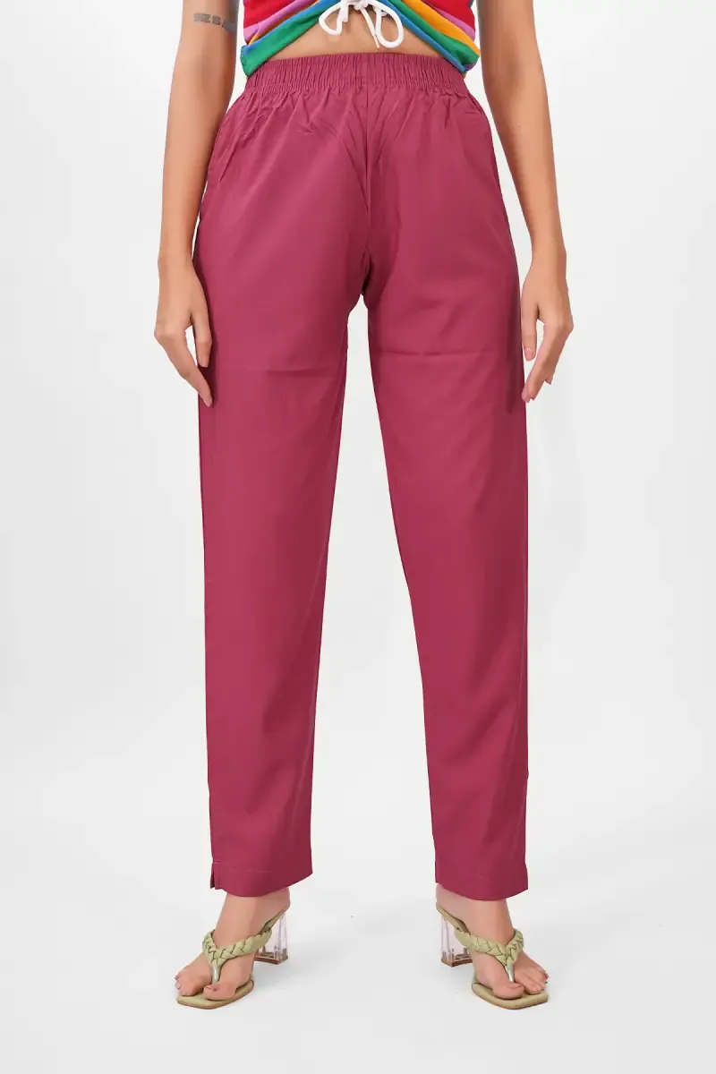 Rayon Solid Kurti Pant for Women 0335622XLLIGPIN