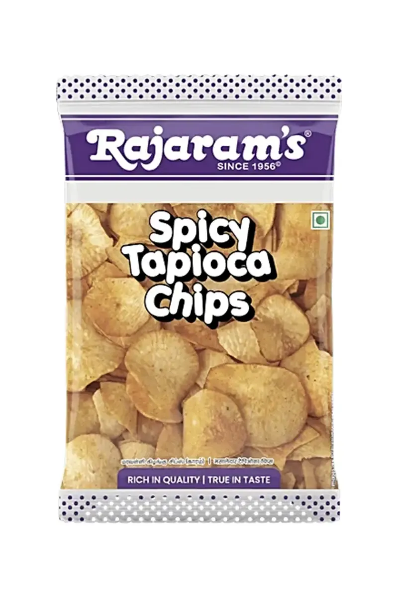 Rajaram's Spicy Tapioca Chips - 100g Pouch