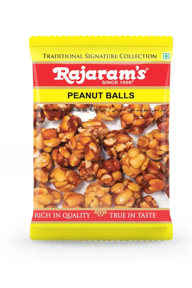 Rajaram's Peanut Balls - 200 g Pouch