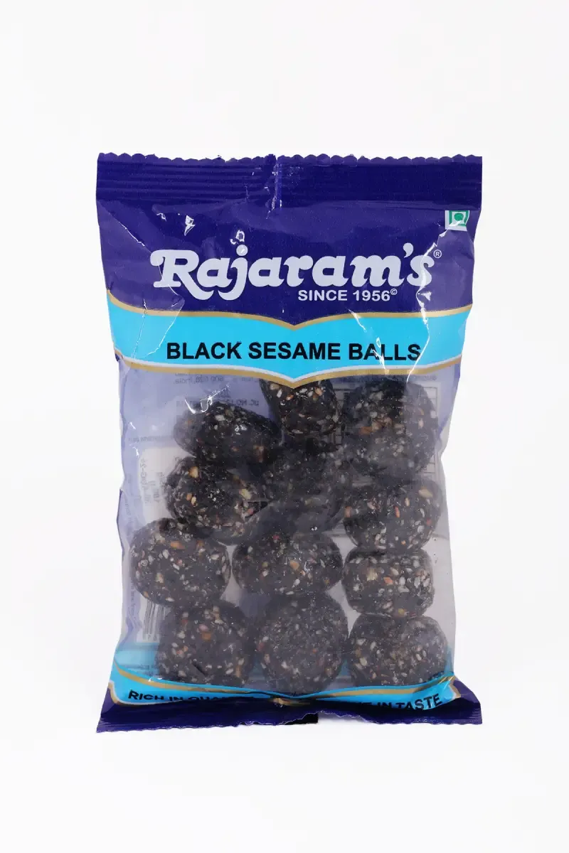 Rajaram's Black Sesame Balls - 100 g Pouch