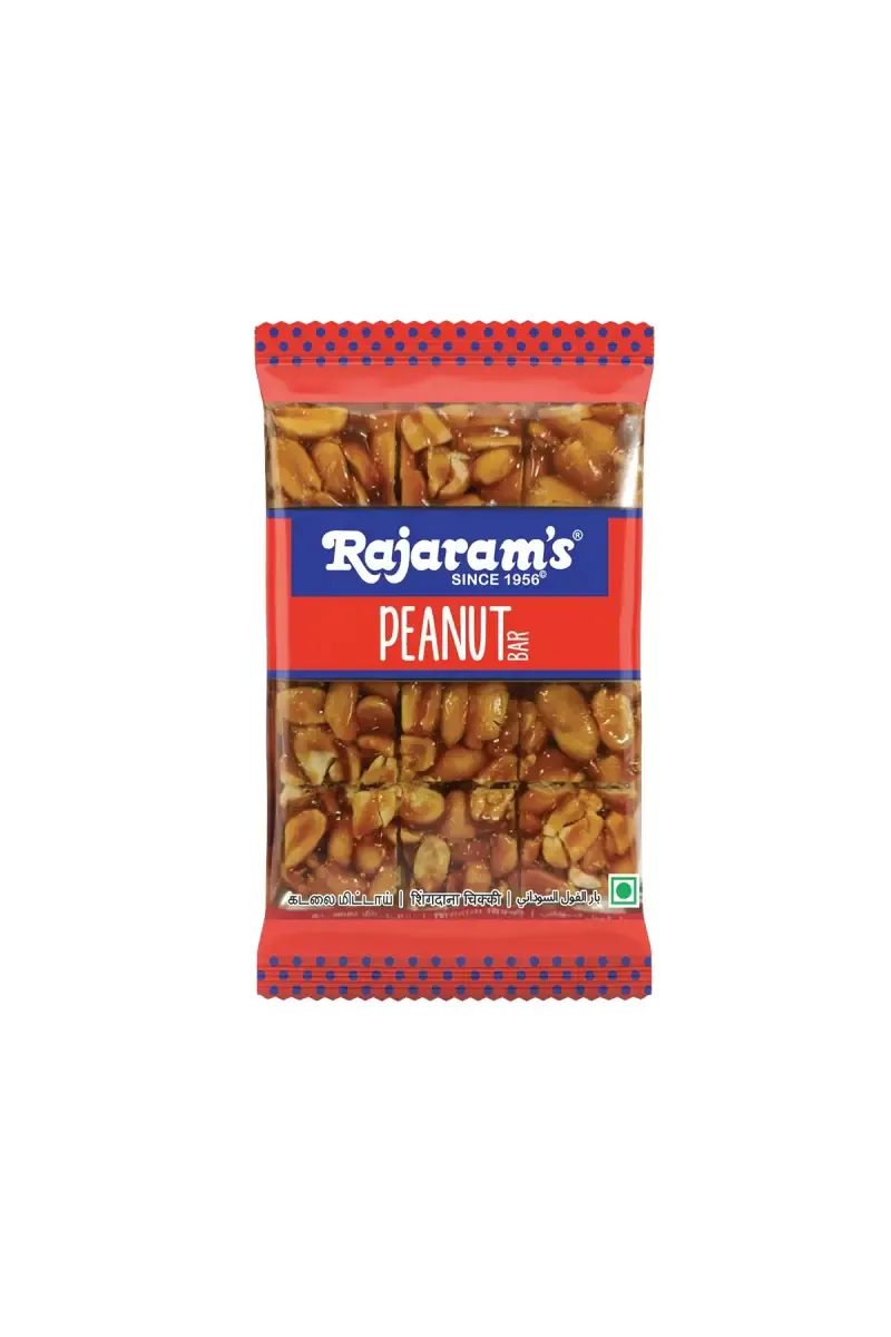 Rajaram's Peanut Bar - 100 g Pouch