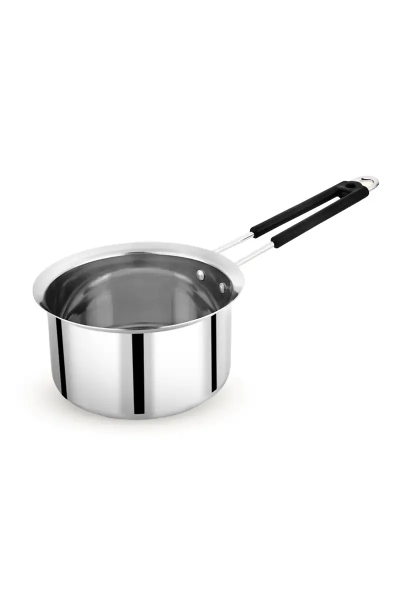 Tej Stainless Steel Induction Bottom Sauce Pan - 900ml