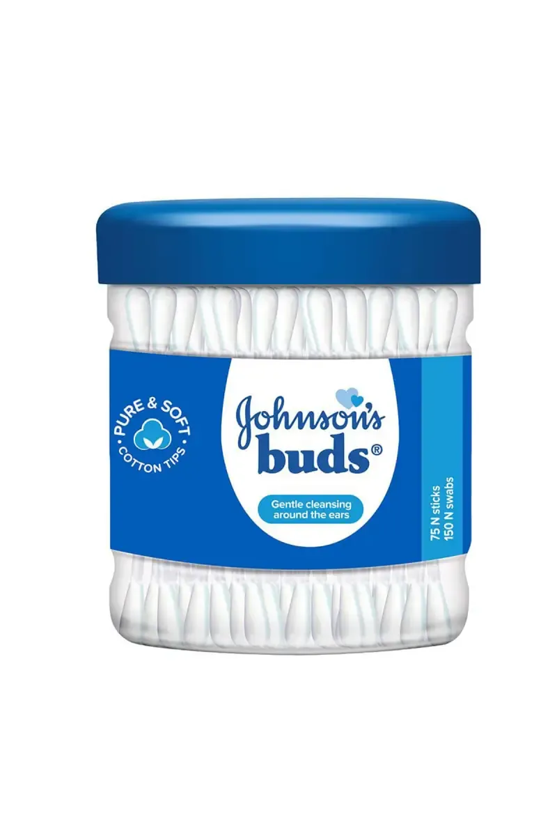 Johnsons Gentle Cotton Buds, 75N Stems (150N Swabs)