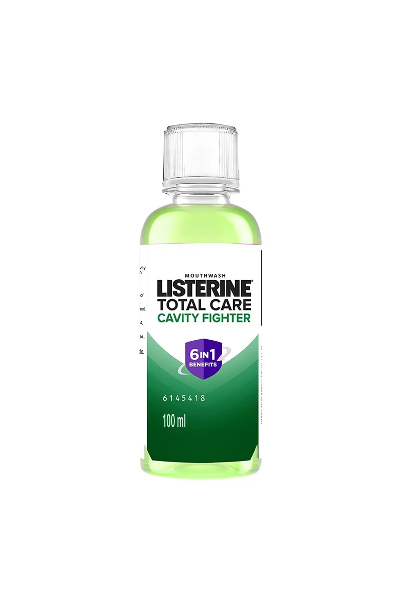 Listerine Cavity Fighter Mouthwash Liquid - 100ml 