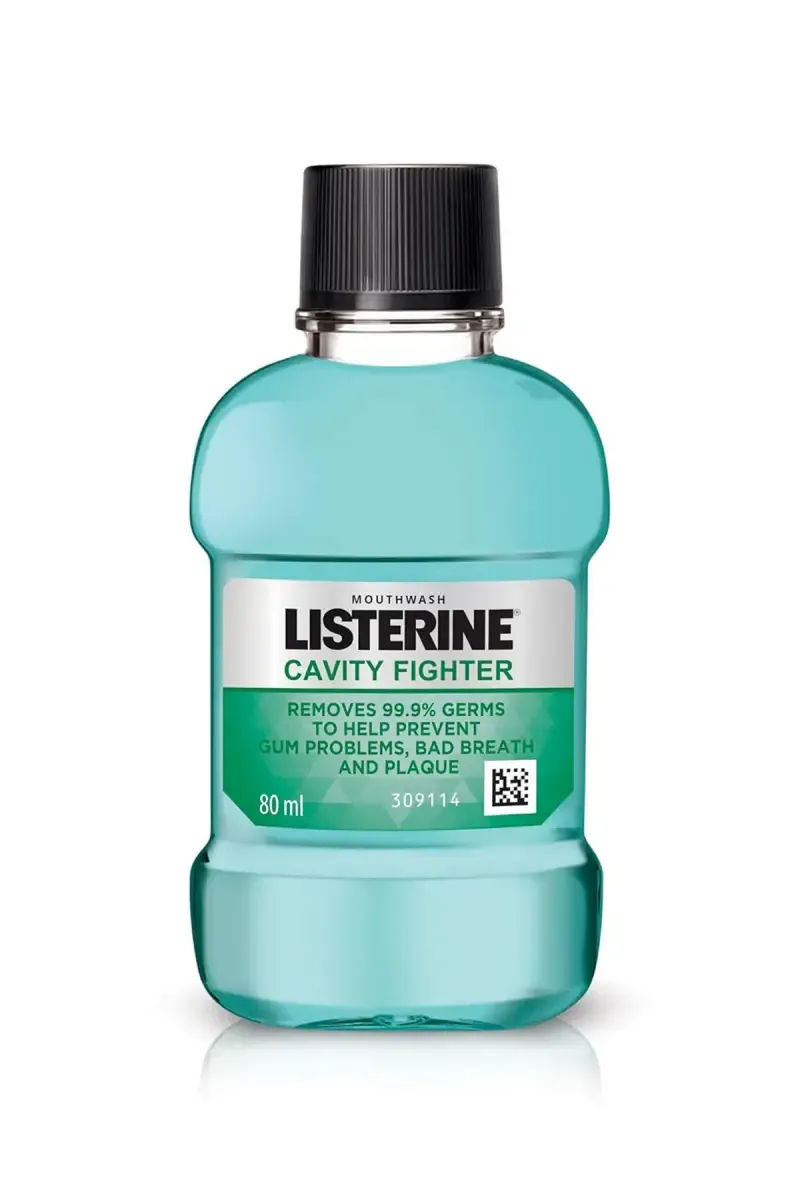 Listerine Cavity Fighter Mouthwash Liquid - 80ml