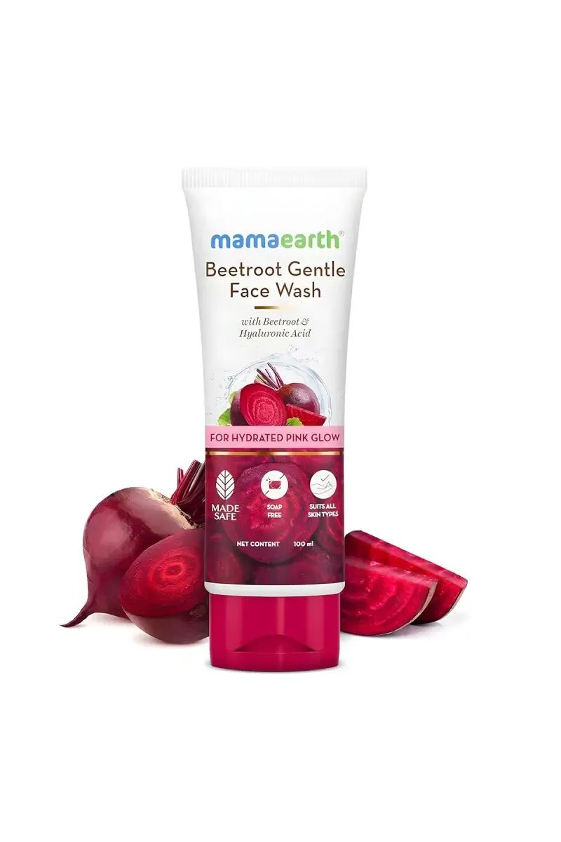 mamaearth Beetroot Gentle Facewash - 100ml 