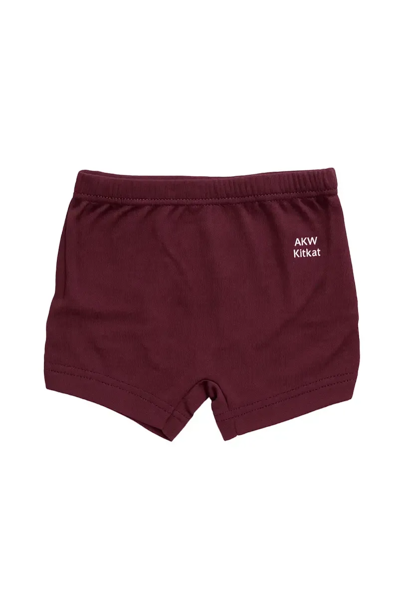 Cotton Trunk for Boys - Burgundy