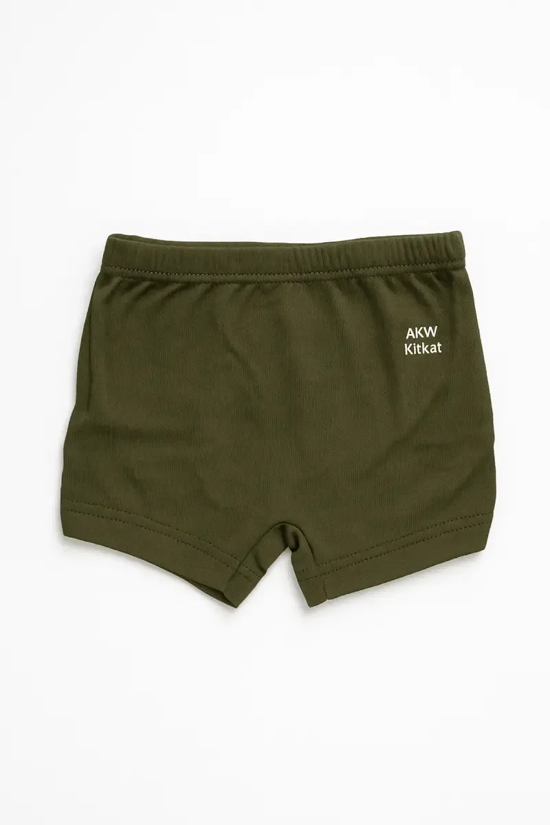 Cotton Trunk for Boys - Green  033913GRE55C