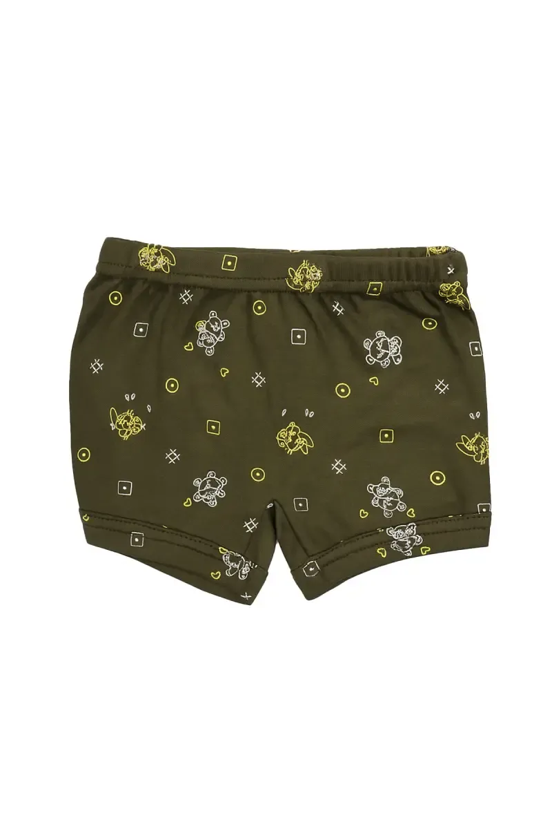 Cotton Trunk for Boys - Green  033915GRE55C