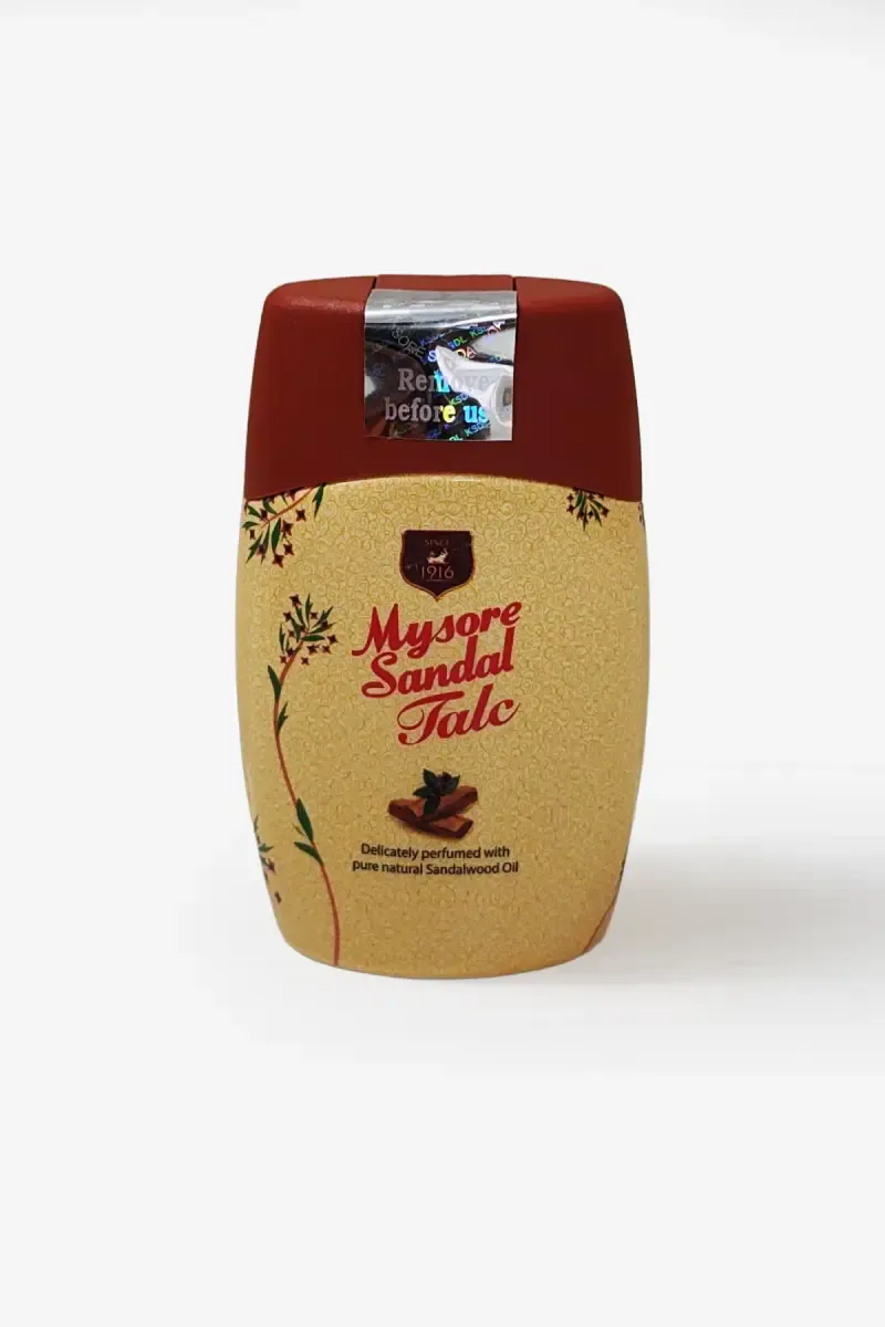 Mysore Sandal Talc - 50 g Bottle