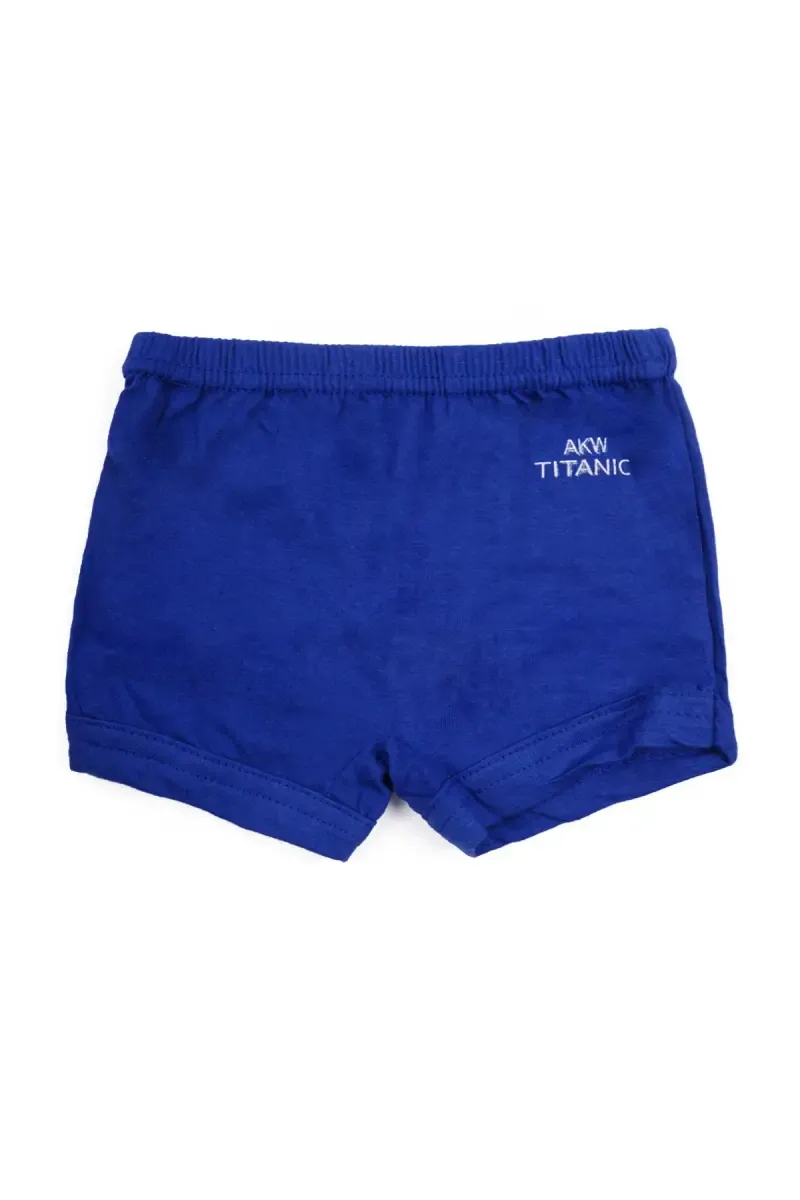 Cotton Trunk for Boys - Blue  033967BLU75C
