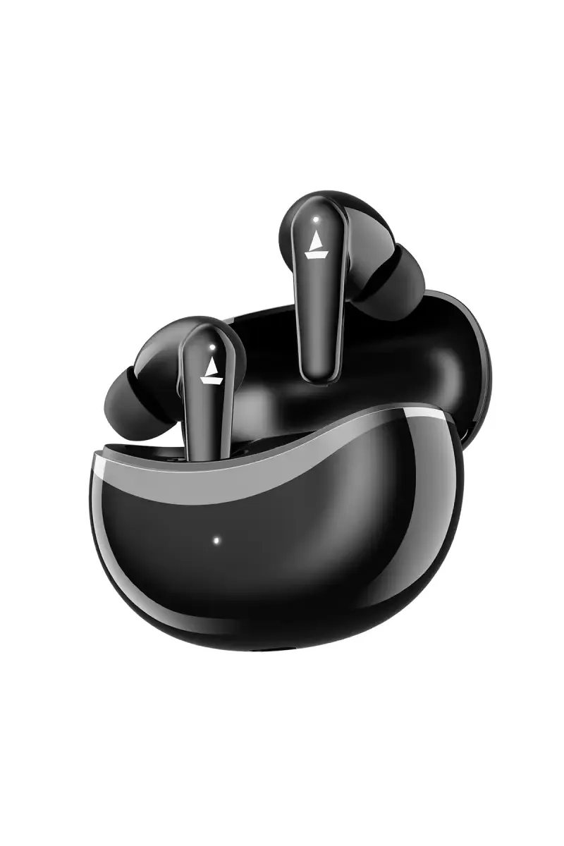 boAt Airdopes 131 Elite ANC In Ear TWS Earbuds with 60 Hrs Playback, Chrome Design, ANC, IPX5 (Active Black)