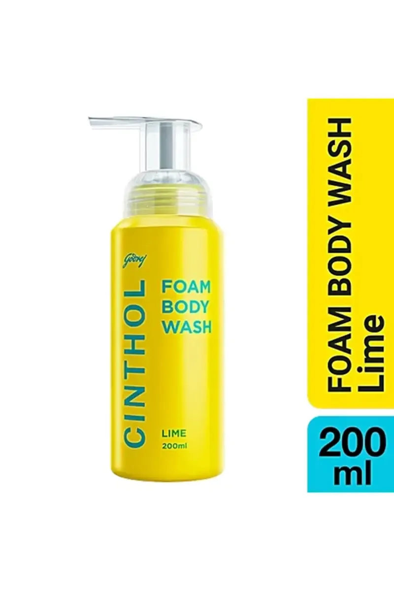 Cinthol Lime Foam Body Wash - 200ml