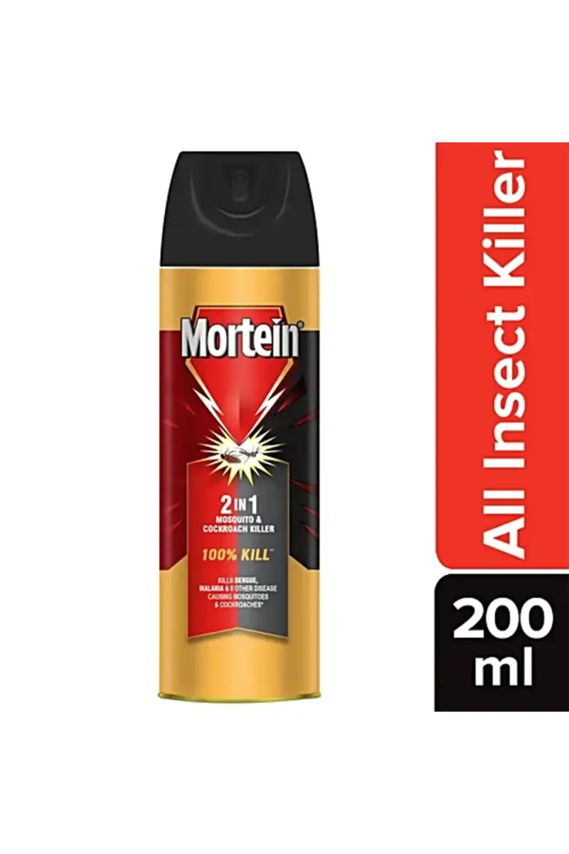 Mortein 2 In 1 Mosquito and Cockroach Killer Spray - 200 ml