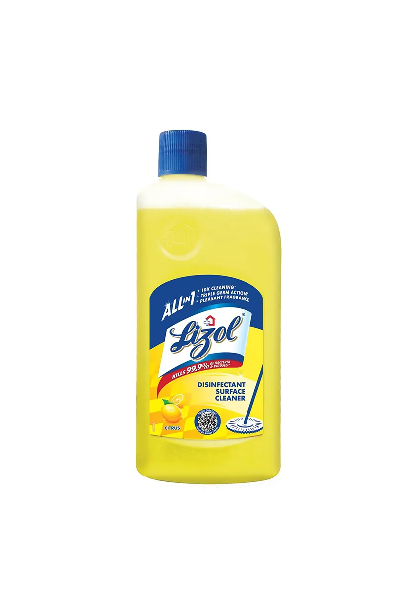 Lizol Citrus Disinfectant Surface Cleaner - 1L 