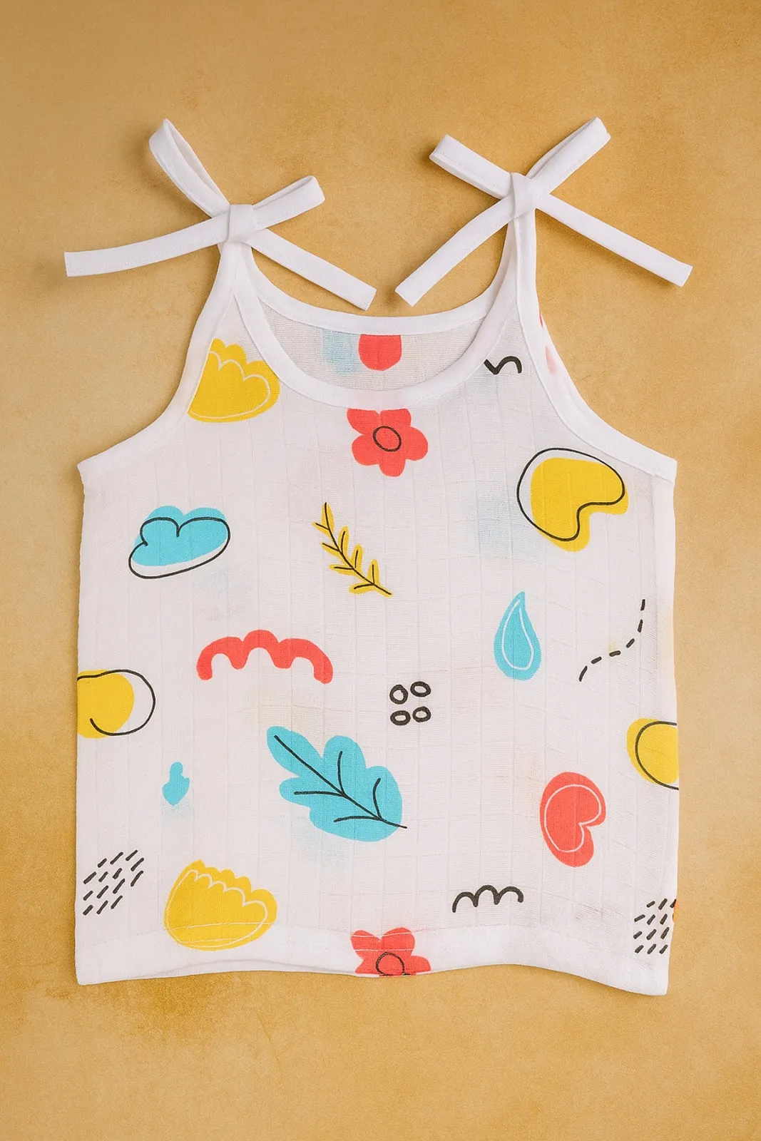 Cotton Jhabla for Babies - White 034347WHI36M