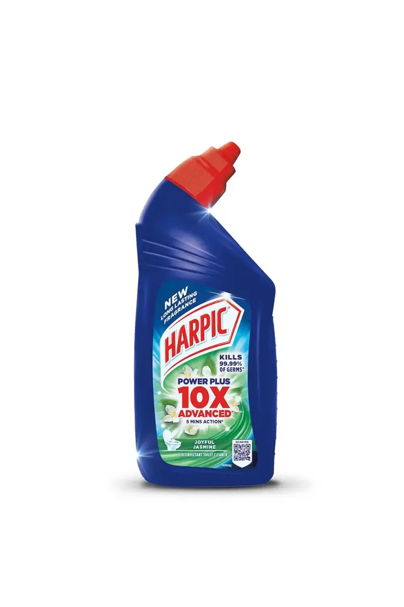 Harpic Power Plus Joyful Jasmine Disinfectant Toilet Cleaner - 500 ml