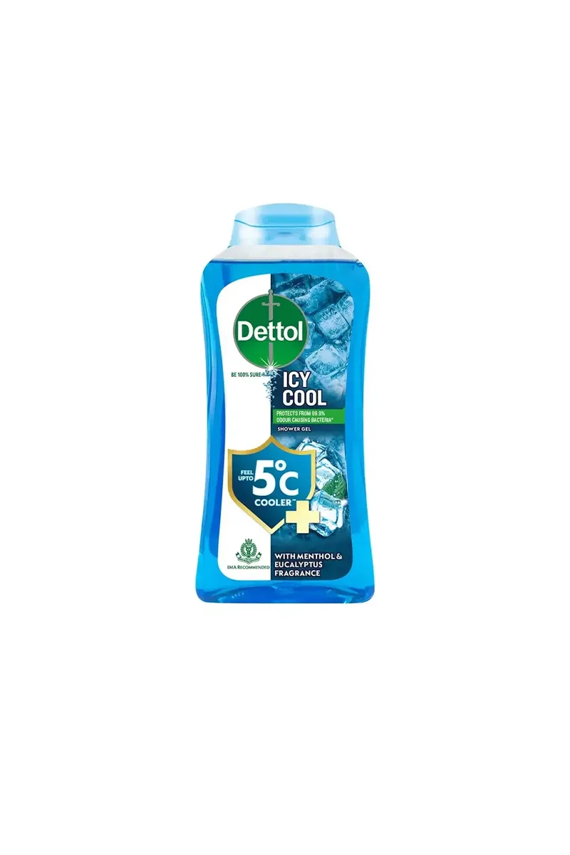 Dettol Icy Cool Body Wash and Shower Gel - 250ml