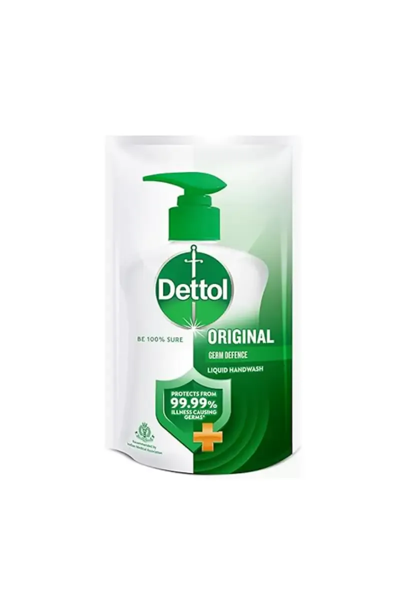 Dettol Original Liquid Handwash - 175 ml Pouch