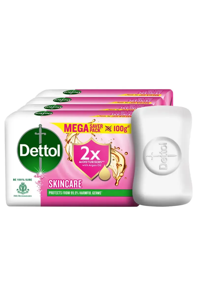 Dettol Skincare Soap - 4 * 100g