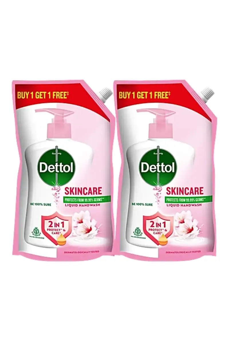 Dettol Skincare Liquid Handwash - 2 * 675 ml (Buy 1 Get 1 Free)