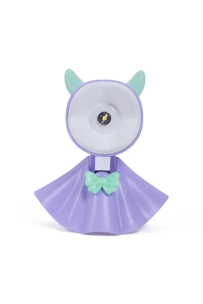 ABS Minimalist Skirt Design LED Light with 1W, 7 cm - Lavender