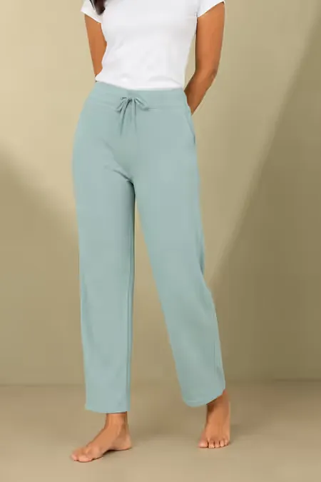 Cotton Texture Pant with Pocket for Women 034442XXLGRE