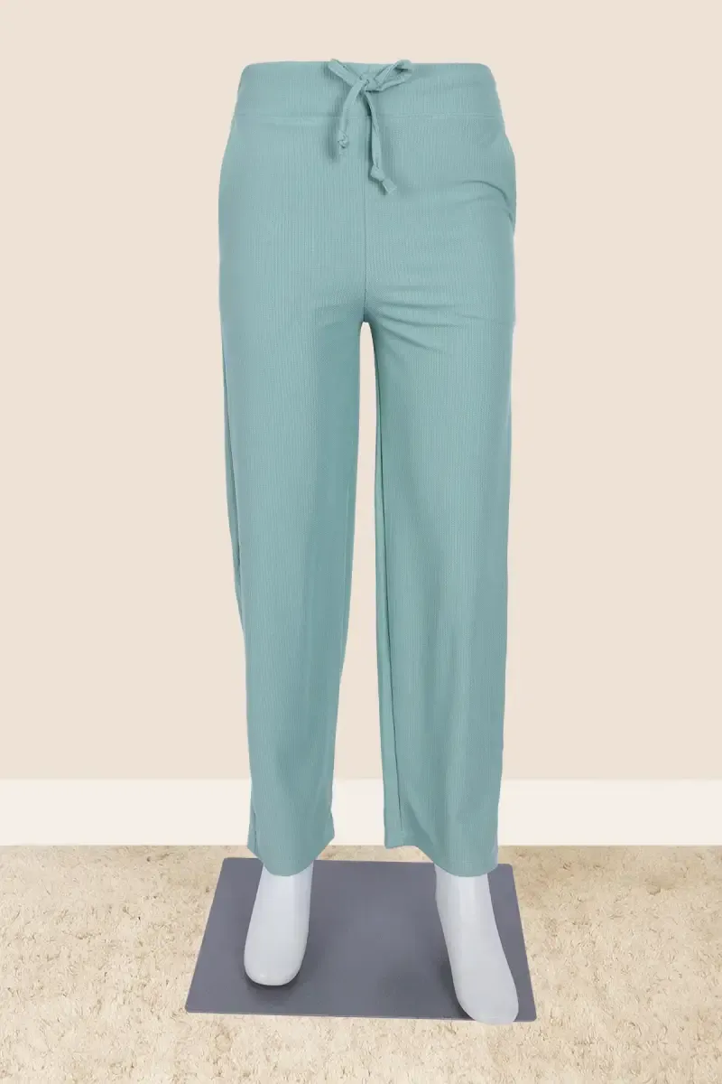 Cotton Texture Pant with Pocket for Women 034442XLGRE