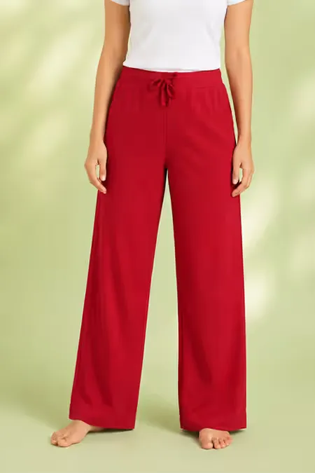 Cotton Texture Pant with Pocket for Women 034442XLMAR