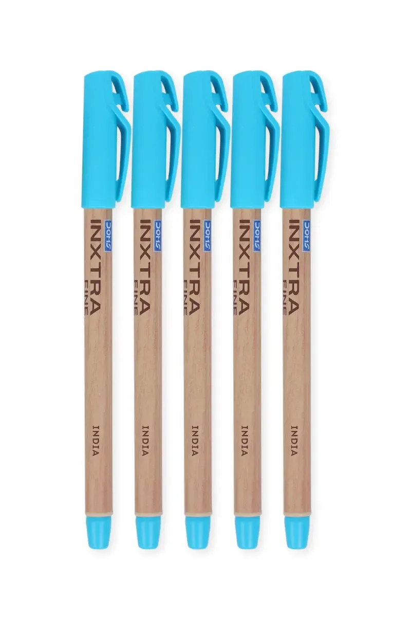 Doms Inxtra Fine Ball Pen - Pack of 5