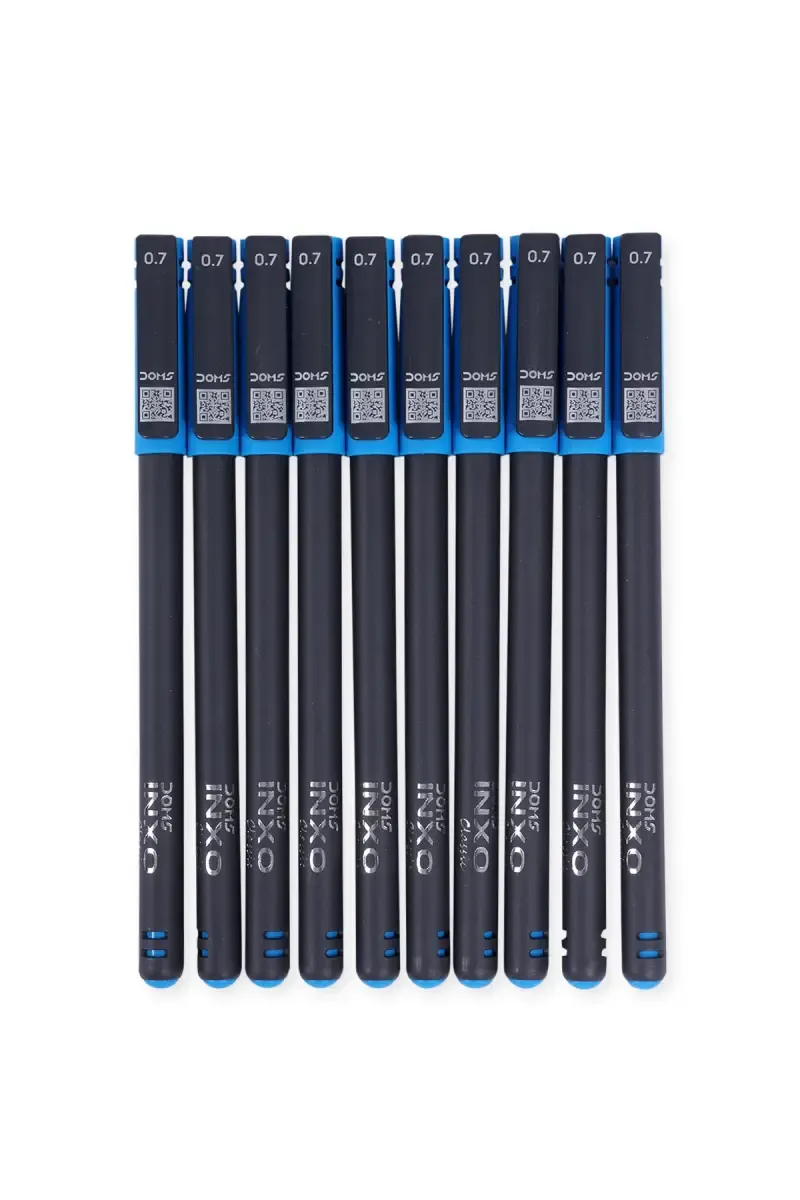 DOMS Inxo Classic Ballpoint Pens (Blue)