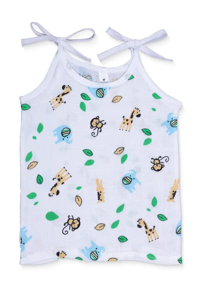 Cotton Knot Jhabla for Babies - White 034503WHI36M