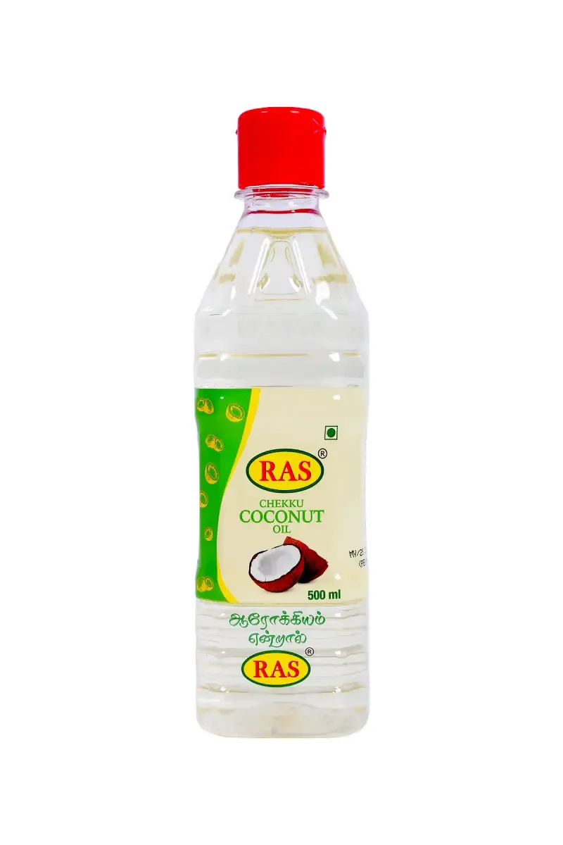 Ras Chekku Coconut Oil - 500ml Pet Bottle