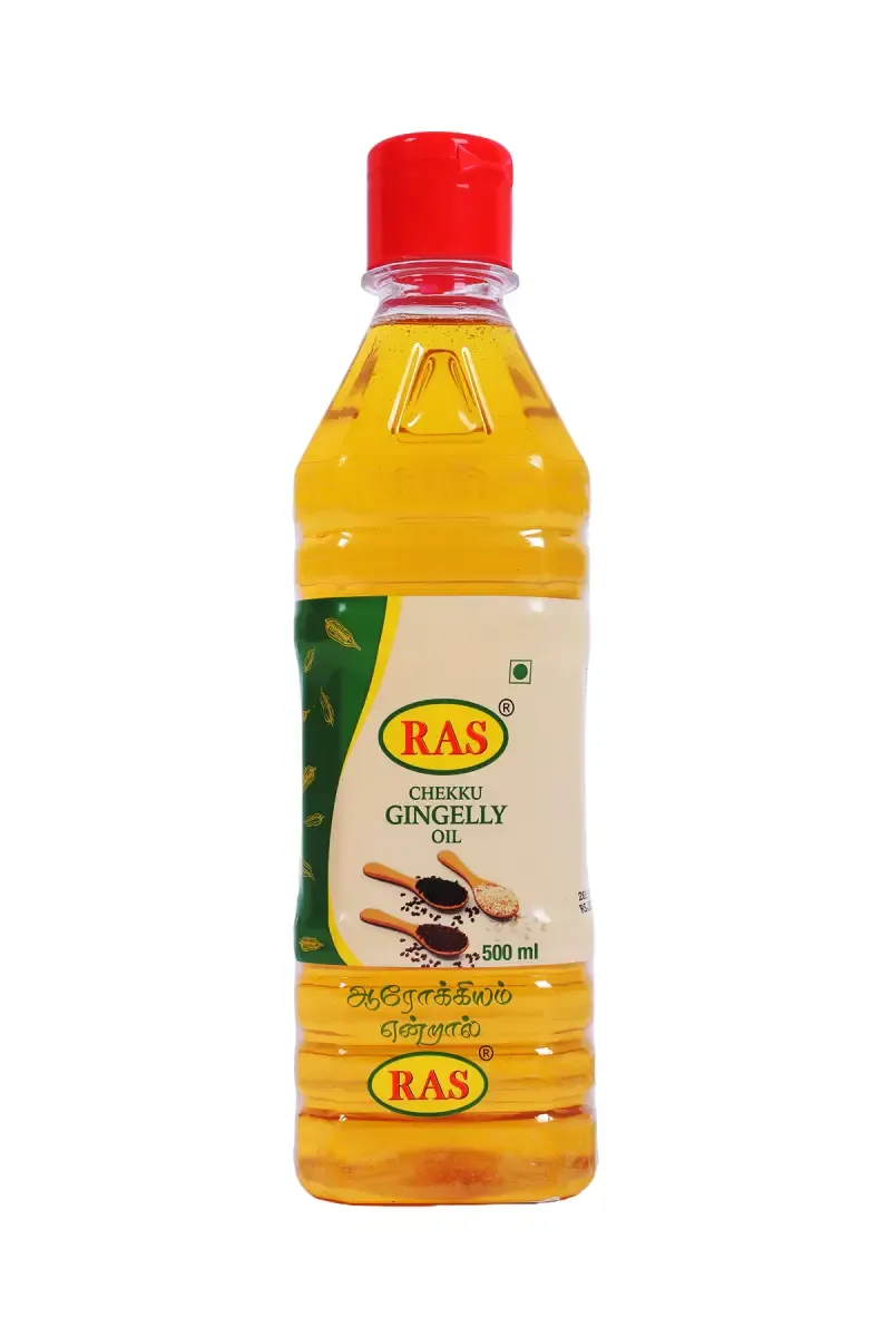 Ras Chekku Gingelly Oil - 500ml Pet Bottle 