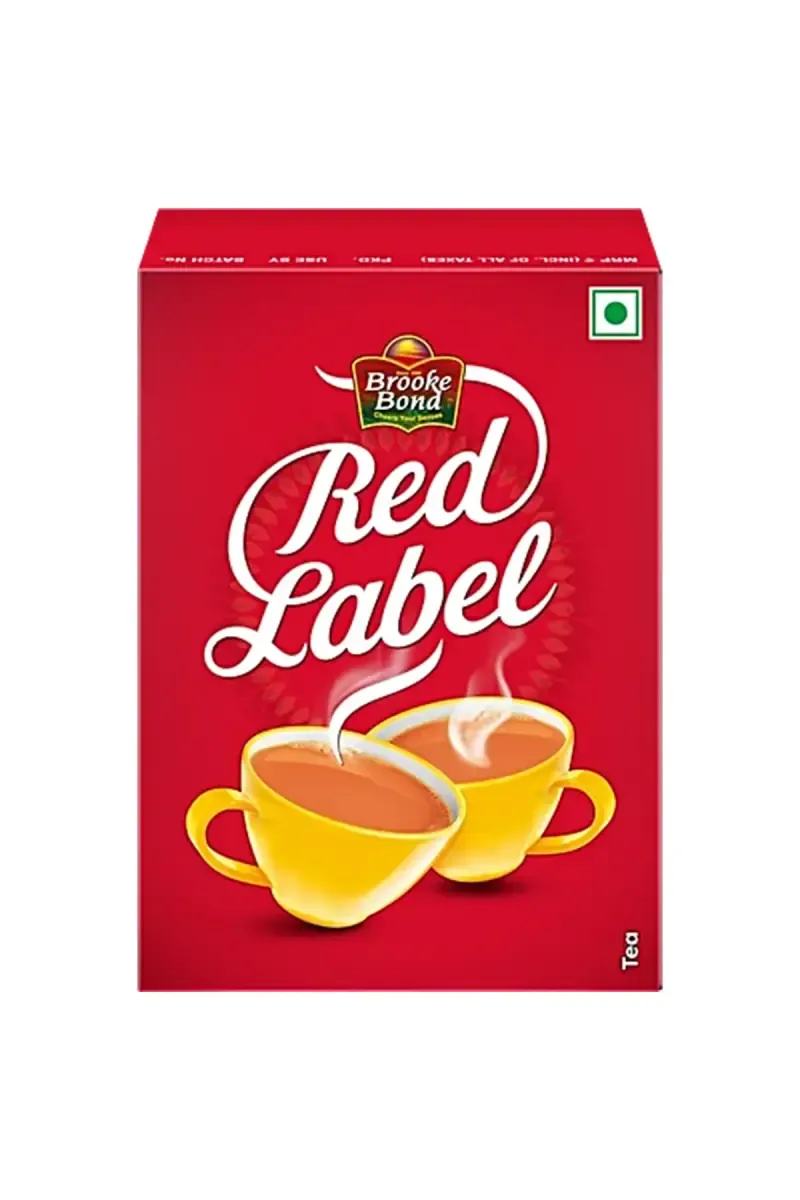 Red Label Leaf Tea Powder - 250 g Box