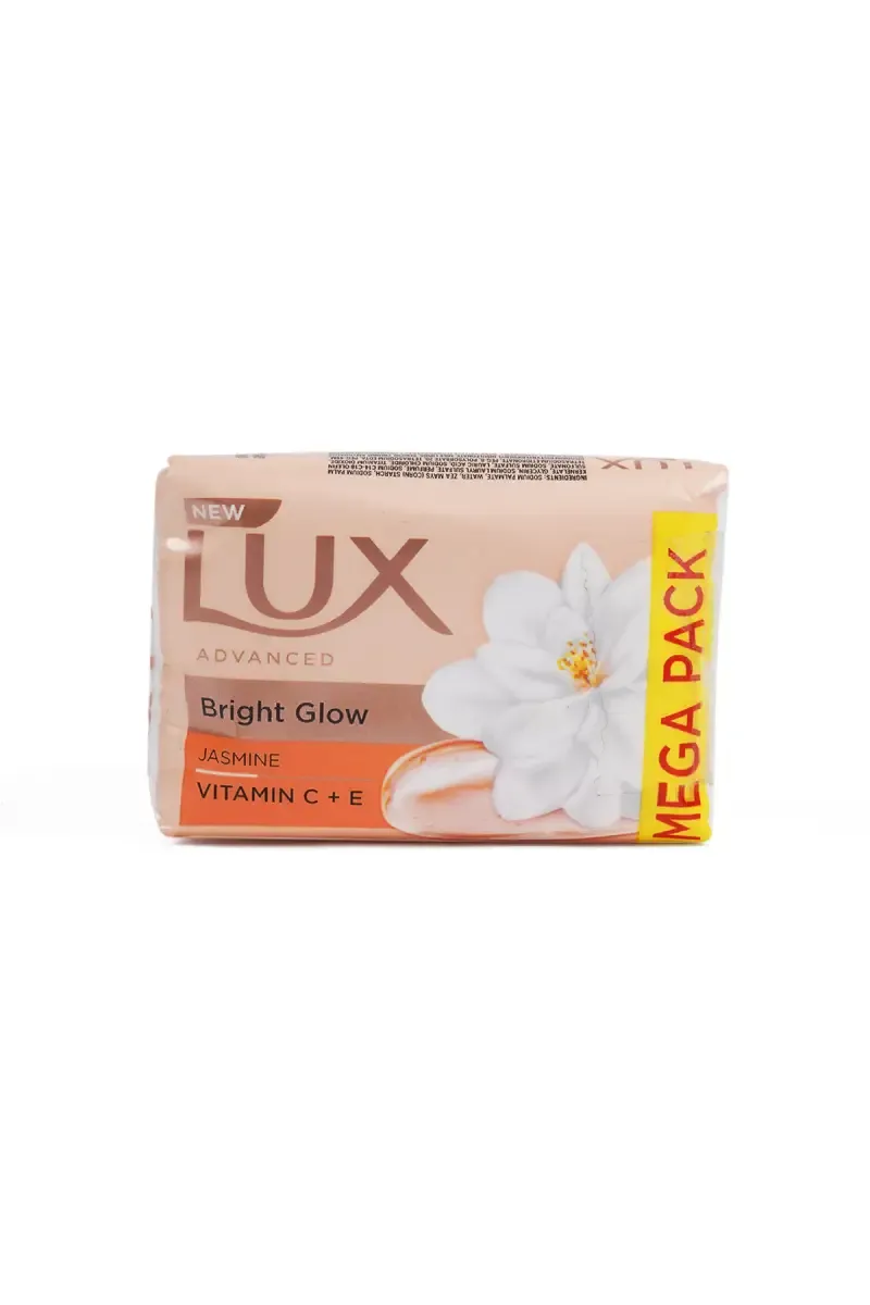 Lux  Bright Glow Jasmine & Vitamin C, E for Glowing Skin Beauty Soap - 3 * 100g