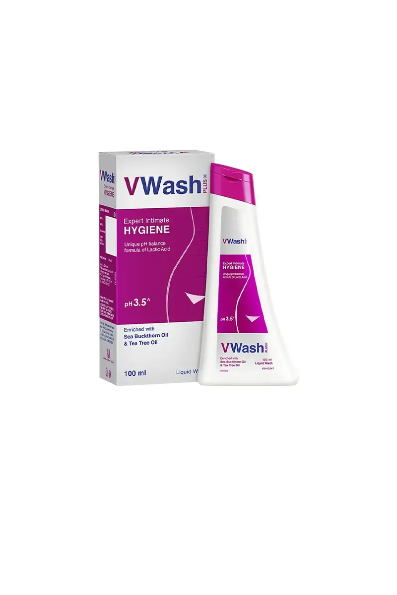 VWash Plus Expert Intimate Hygiene Liquid Wash - 100 ml