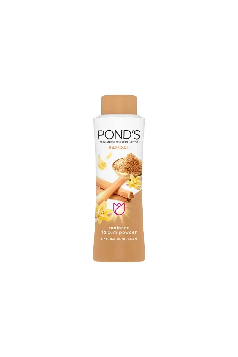 Pond's Sandal Radiance Talcum Powder, Natural Sunscreen - 50g