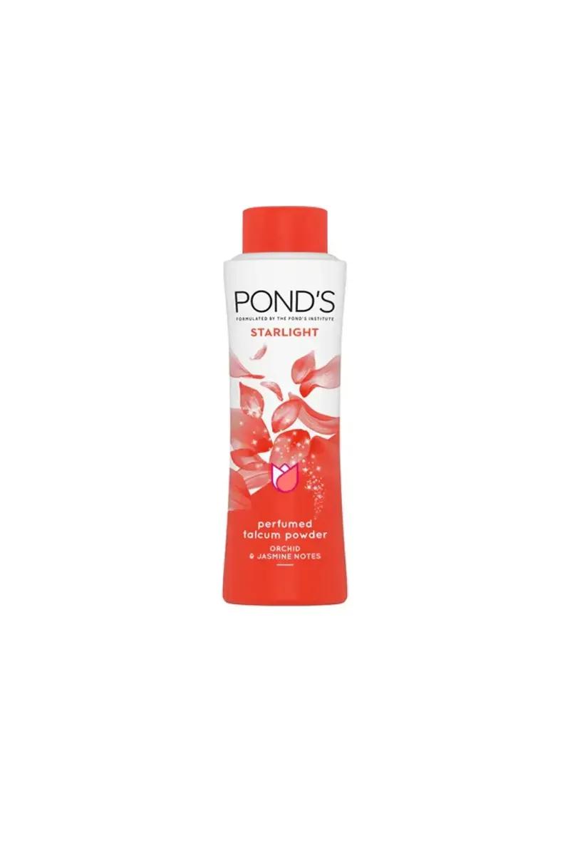 Pond's Starlight Talcum Powder, With Orchid & Jasmine - 100g