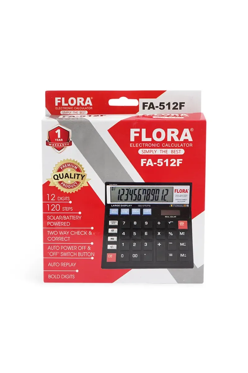 FA-512F 12-Digit Calculator