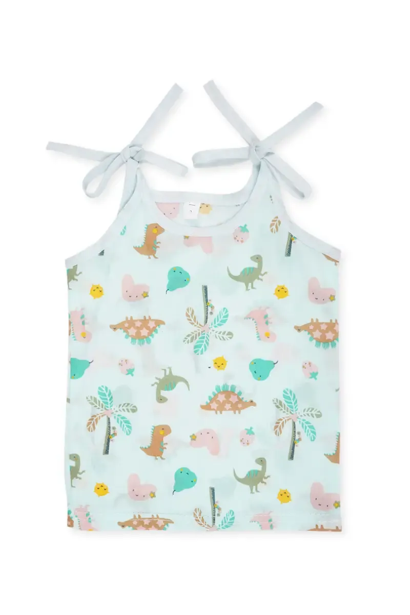 Cotton Knot Jhabla for Babies - Light Green