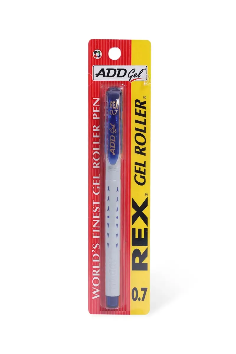 Rex Gel Roller 0.7 Pen - Blue Ink