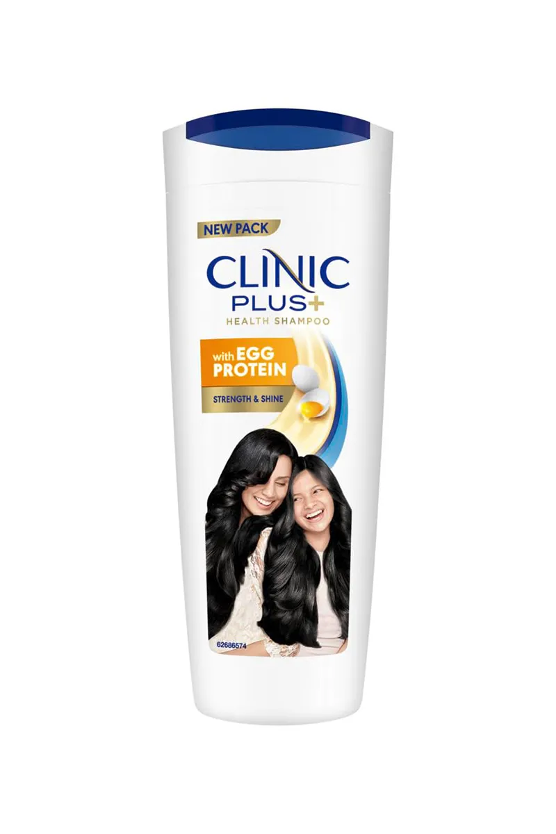 Clinic Plus Strength & Shine With Egg Protein Shampoo - 355 ml