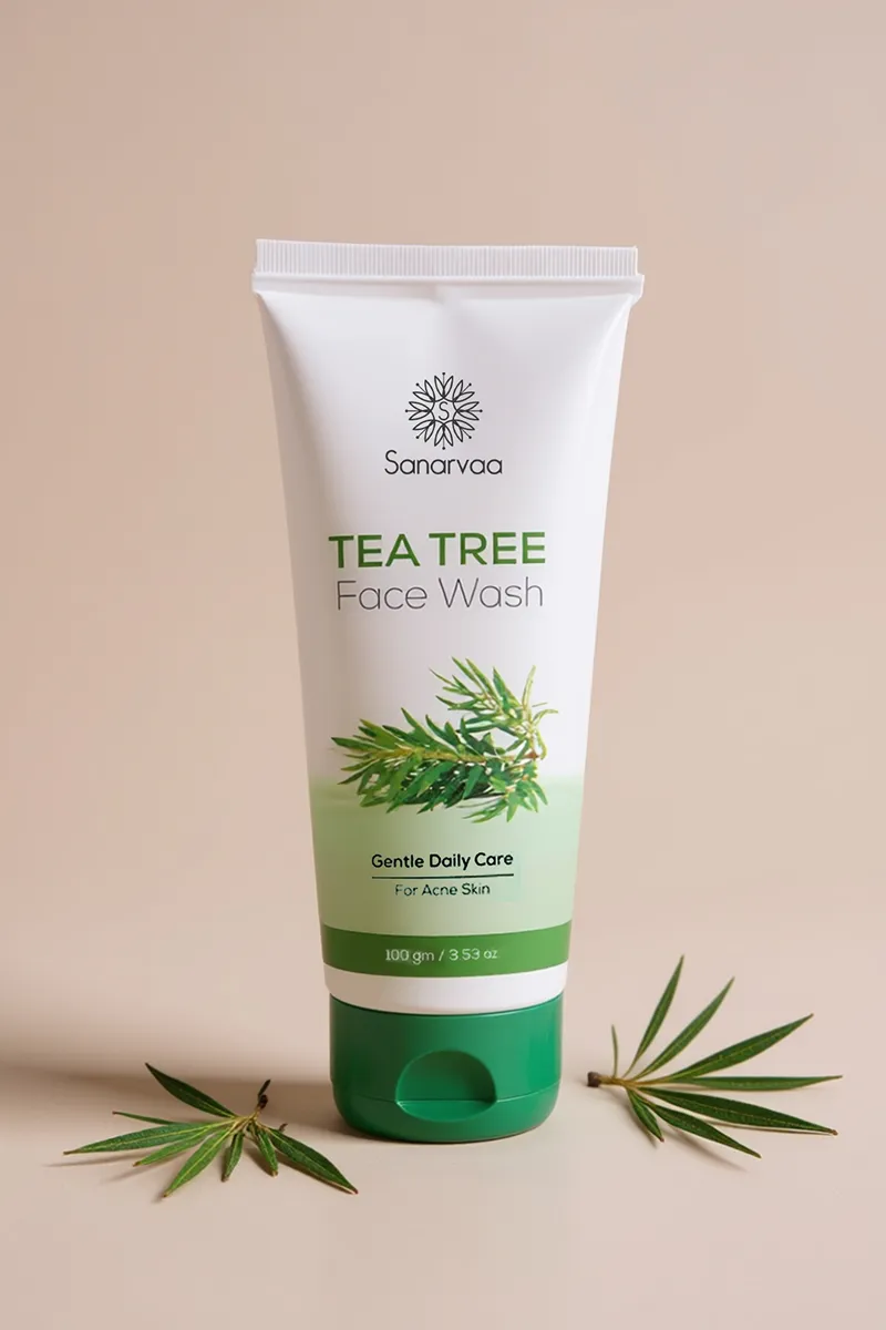Sanarvaa Tea Tree Face Wash - 100g