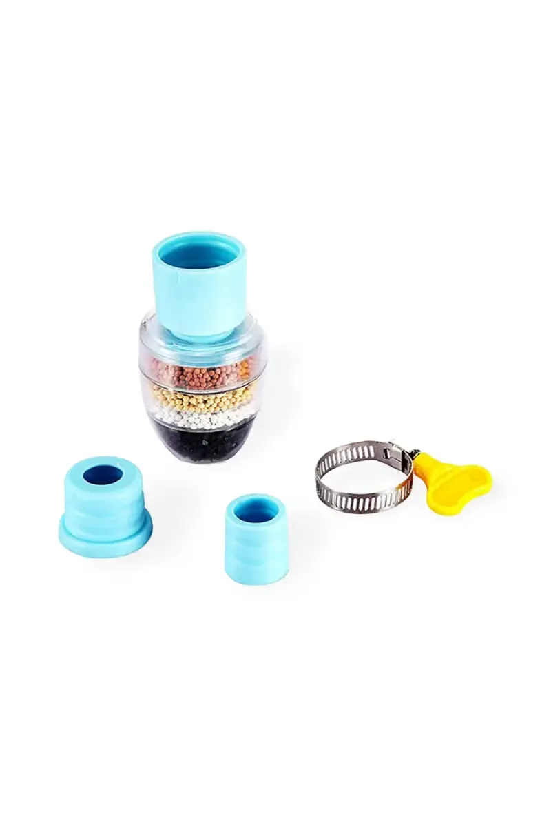 Plastic & Silicone Multilayer Water Filter - 7.5 Cm 034892PLA&SILSKYBLU2 034892PLASILSKYBLU2