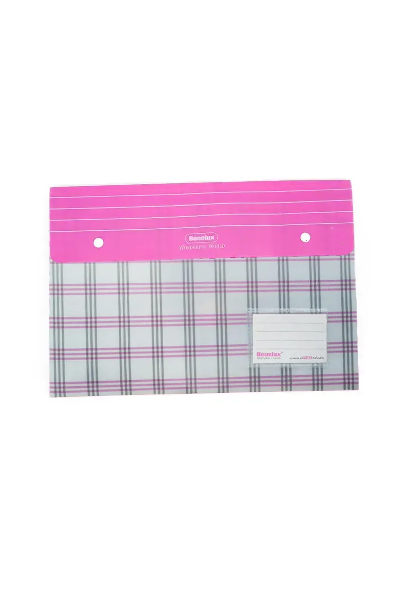 Expandable Piano File Folder (FC Size & Double Snap Closure) - 034926PINPACOF1