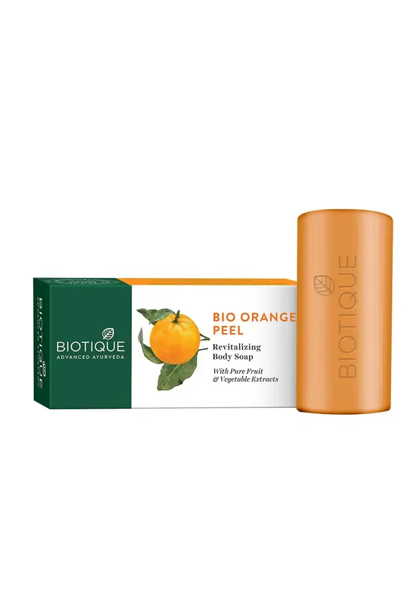 Biotique Orange Peel Bathing Bar - 150g